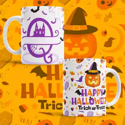 vectores plantilas HALLOWEEN,ABECEDARIO,LETRAS,MONOGRAMAS,ALFABETO,